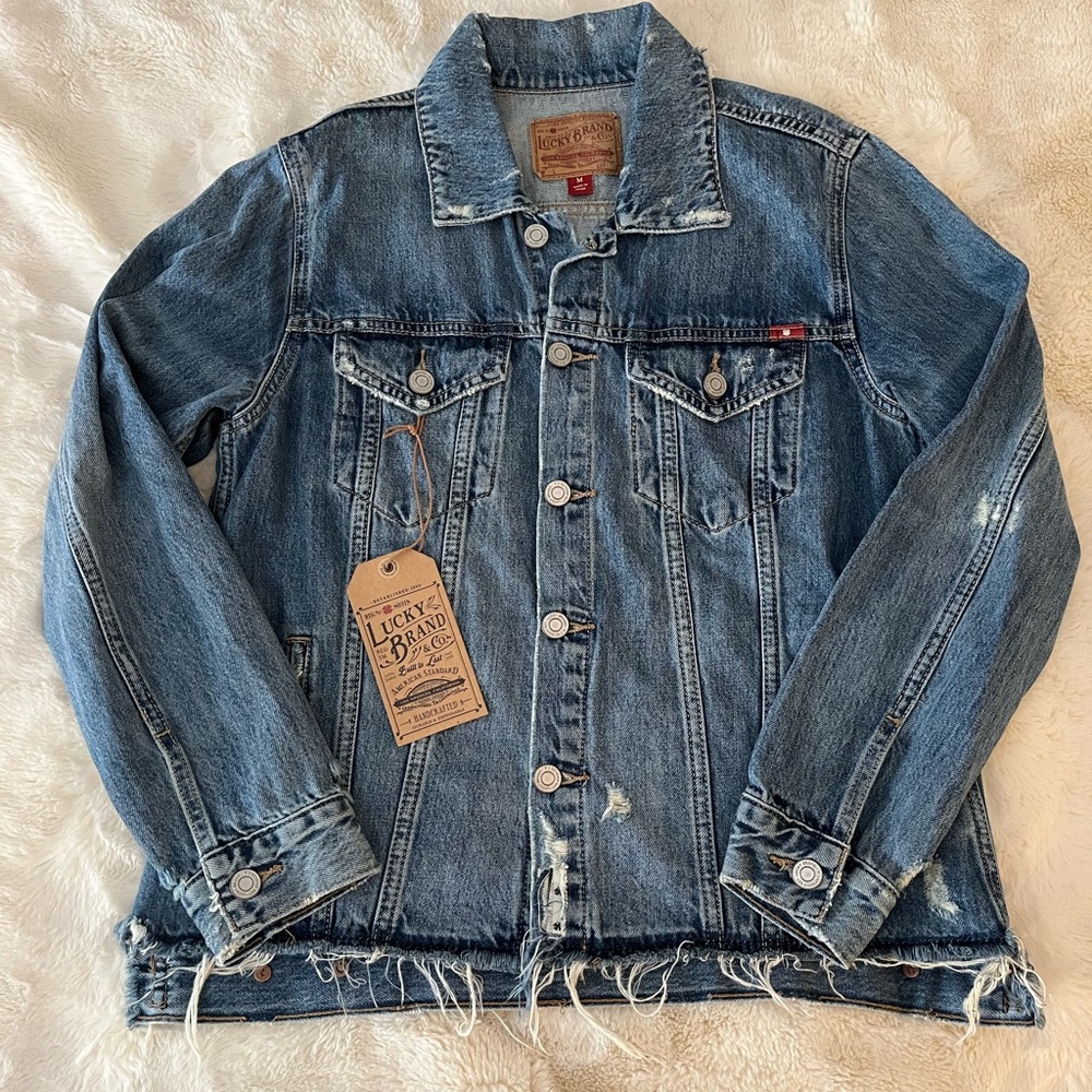 NWT Lucky Brand Denim Jacket